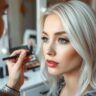 How to match makeup with platinum blonde hair